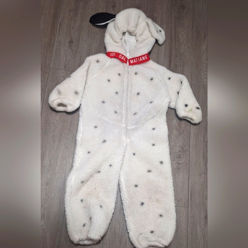 101 Dalmatians Costume Disney 90's Kids 4-6 years